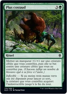 MTG Magic ELD (4x) - Outmuscle/Plus costaud, French/VF - Picture 1 of 1