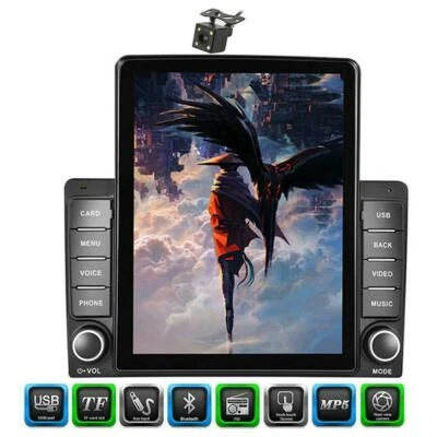 Car MP5 Player With Rear Camera Kit Double 2DIN 9.5in  Stereo Radio BT FM AUX IN - Image 1 of 4
