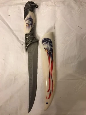 Stainless Steel American Eagle Knife 13” Excellent Cond.C11pix4detail.MAKE OFFER - Image 1 of 4