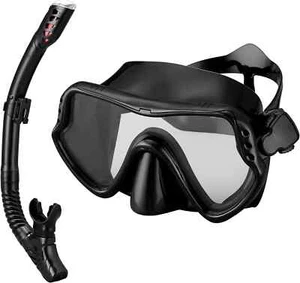 SixYard Dry Snorkel Set Women And Men, Anti-Fog Tempered Glass Scuba Diving Y - Picture 1 of 7