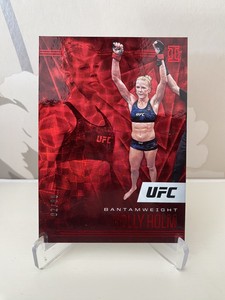2021 Panini Chronicles UFC Holly Holm Asia Red Prizm /88 TMall - RARE