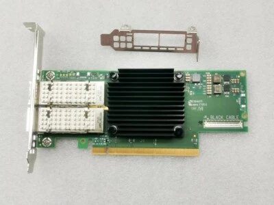 HP 940QSFP56 MCX653106A-ECAT Mellanox CX653106A HDR 100Gb Adapter QSFP56 PCIe4 - Image 1 of 2