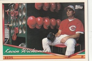 FREE SHIPPING-MINT-1994 Topps Kevin Wickander #41 REDS
