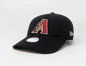 New Era 9Twenty Women Girls Cap Arizona Diamondbacks Black Adjustable 920 Hat - Picture 1 of 5