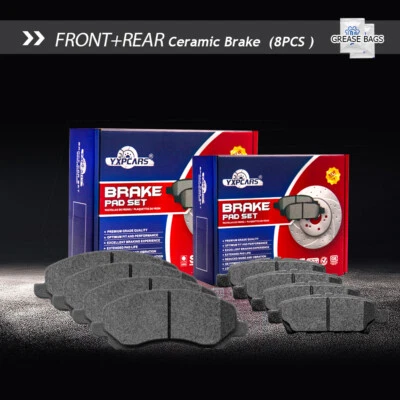 Pastillas de freno delanteras traseras de cerámica para Sebring Avenger Calibre Brújula Patriot Lance Foto 1 de 4