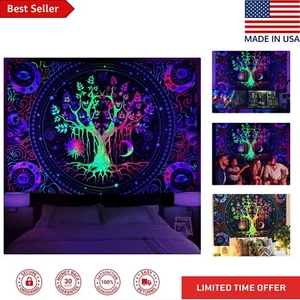 High-Quality Polyester Sun and Moon Tapestry - Lightweight and Fadeless Material - Picture 1 of 9