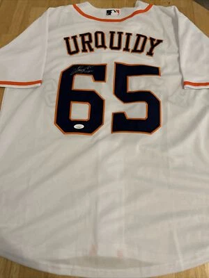 Jose Urquidy Houston Astros Autographed Jersey JSA Certified - Image 1 of 4