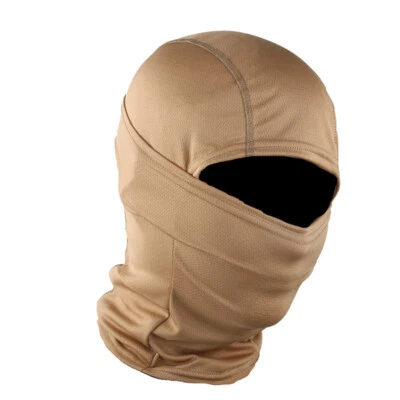 Tactical Camouflage Hunting Balaclava Full Face Mask Neck Gaiter Headwear Hats - Image 1 of 4