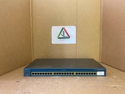 Cisco Catalyst 2950 Series Cisco WS-C2950-24 For CCNA CCNP CCIE Lab (Inc VAT) - Image 1 of 4