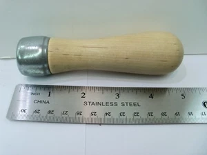 Raspador de archivo mango de madera roscado 1/2" x 20 TPI mango roscado interno nuevo de stock - Imagen 1 de 9