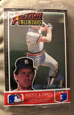 Donruss Action All Stars Pack 1985 Alan Trammell Tigers Harold Baines White Sox Foto 1 de 2