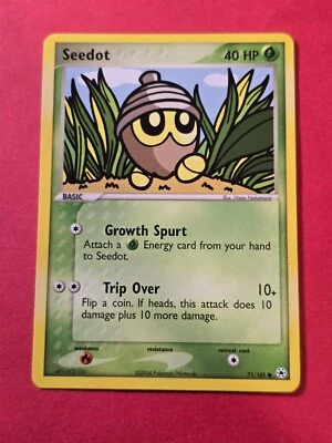 2004 Pokemon EX Hidden Legends #71 Seedot, C, NF/H, cd1 - Image 1 of 3