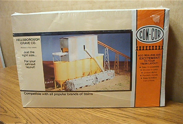 CON-COR  HO Scale Hillsborought Grave Co. Building Kit #1720 - Image 1 of 1