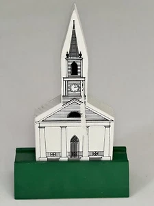 Erste Presbyterianische Kirche TALLAHASSEE, FL 1990 Ecksteine Holz Stadtbausteine - Bild 1 von 15