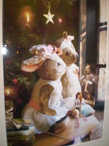 Fee Weihnachtsdruck im Rahmen, Wann kommt der Weihnachtsmann Teddy?, Atemberaubendes Geschenk - Bild 1 von 2
