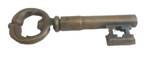 Messing VINTAGE FLASCHENÖFFNER KORKENZIEHER  Weinöffner großer Schlüssel Öffner - Bild 1 von 17