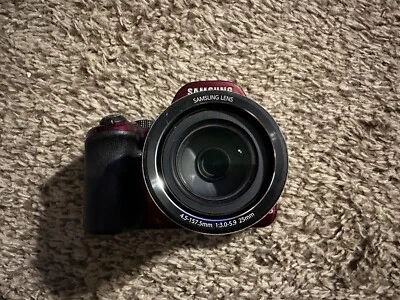 Цифровая камера Samsung серии WB WB1100F 16,4 Мп - красная - Изображение 1 из 4