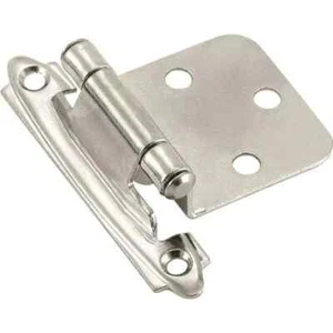 25 Pairs Amerock Polished Chrome Self-Closing Face Mount Overlay Hinge BPR342926 - Picture 1 of 5