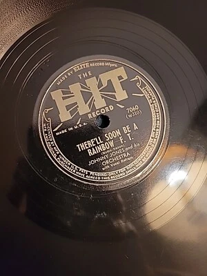 Johnny Jones & Orchestra HIT Time Stands Still  There'll Soon be a Rainbow 78RPM - Image 1 of 2