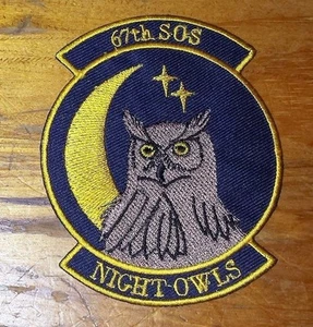 USAF PATCH, 67° SQUADRONE OPERAZIONI SPECIALI, MADE IN KUWAIT - Foto 1 di 1