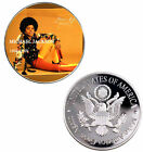 &#9733;&#9733; Grosse Medaille Pl. Argent : Michael Jackson &#9733; M2.143