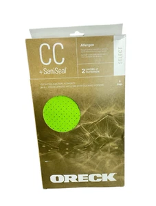 Paquete de 6 bolsas para aspiradora de filtración de alérgenos Oreck AK1CC6A CC SaniSeal - Imagen 1 de 3