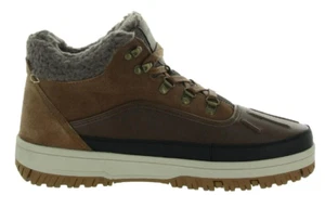 *Neu ohne Karton* Wetterfeste Herren Landon Wildleder Memory Foam Sneaker Stiefel (braun, Größe 10) - Bild 1 von 3