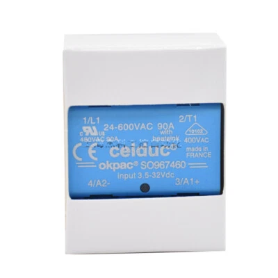 CELDUC solid state relay SO967460 input 3-32VDC OUTPUT 12-280VAC - Image 1 of 4