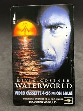 Kevin Costner Water World Universal Studios Giveaway Phone Telephone Card Japan