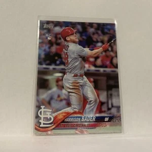 #21 Harrison Bader St Louis Cardinals Rookie Series 1 2018 Topps Baseball Card A - Picture 1 of 2
