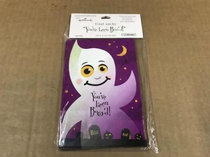 New Hallmark Presentations "You've Been Boo'd" Halloween Treat Sacks, 6 Bags - Picture 1 of 3