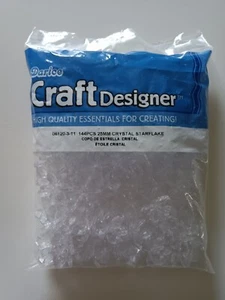 "STARFLAKE BEADS" - CRYSTAL - 25 m/m - 144-ct - NEW - Picture 1 of 1