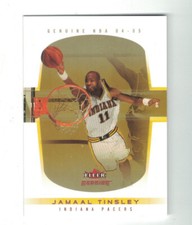 JAMAAL TINSLEY 2004-05 Fleer Genuine BRONZE COPPER PARALLEL #4/10 Reflections