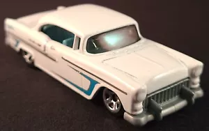 Hot Wheels '55 Chevy Bel Air White 2006 - Imagen 1 de 10