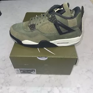 Size 8.5 - Jordan 4 SE Retro Low Craft - Olive - Picture 1 of 2