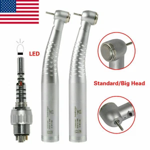 Dental Fiber Optic High Speed Handpiece/6-H LED Quick Coupler For KaVo Coupling - Picture 1 of 11