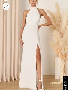 White Dress Size M - Picture 1 of 2