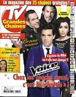 TV GRANDES CHAINES n°255 04/01/2014  The Voice-coachs/ Le Marchand/ Chantal Goya