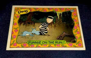 1993 Topps Nicktoons Doug Funnie auf der Flucht! #49 2h8 Schöner Zustand! - Bild 1 von 2