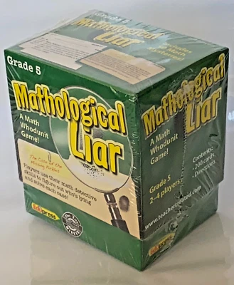 NEW Mathological Liar: A Math Whodunit Game by Edupress, Grade 5 - Image 1 of 4