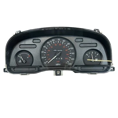 1999 Ford Contour 2.0L Automatic OEM Speedometer Instrument Cluster 281K  98 99 - Image 1 of 4