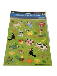 JOT 25 stickers googly eye crafts scrapbook art FARM - Picture 1 of 1