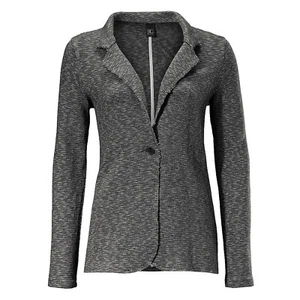 hochwertiger schöner stretchiger Jerseyblazer Gr.38/40 BLAZER JACKE schwarz weiß - Bild 1 von 6