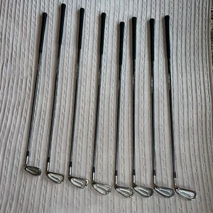 Jack Nicklaus Air Bear Offset Irons 3-9 + PW w/Vapor Ultralight Graphite Shaft - Picture 1 of 20