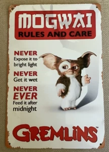 Gremlins - Vintage Style Metal Wall Hanging Sign - Picture 1 of 1