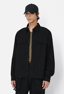 John Elliott Himalayan Work Shirt Black Size 0 / XS NEW - Picture 1 of 4