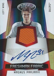 (HCW) 2010-11 Panini Certified Red Magnus Paajarvi Auto 30/100 Rookie RC 04184