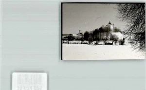39674025 - 8944 Groenenbach Schloss Winter Ort handschriftlich Foto Original - Bild 1 von 2