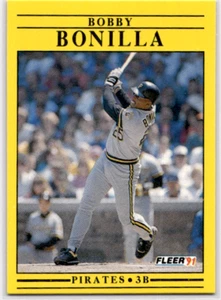 1991 Fleer - #34 Bobby Bonilla - Bild 1 von 2