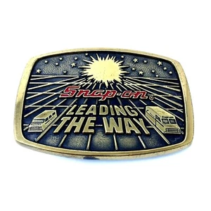 Snap On Tools Sammlerstück Gürtelschnalle führend antik LIMITIERT SELTEN 1988 - Bild 1 von 5